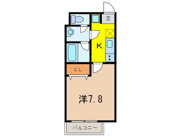 ロクサーヌ浜甲子園の物件間取画像